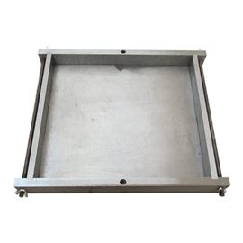 全钢有底砂浆保温试模​300*300*30mm